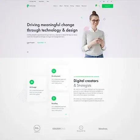 Digital Creater Website Design & Development Professional website design and development showcasing responsive design, user-friendly interface, and modern web technologies