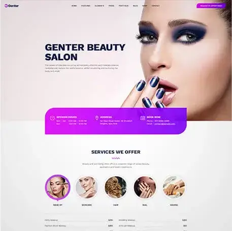 Fitness Website Design & Development Professional website design and development showcasing responsive design, user-friendly interface, and modern web technologies