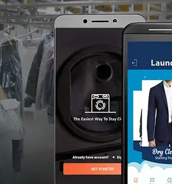 Showing a smartphone screen displaying the Outfitters mobile app interface for shopping and exploring outdoor gear and clothing.
                                                    