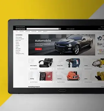 Illustrating a website layout designed for the automotive industry, showcasing cars, vehicles, and automotive-related content.

                                                    