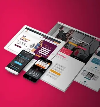 Depicting a modern and visually appealing website layout, highlighting various web design elements and aesthetics.
                                                    