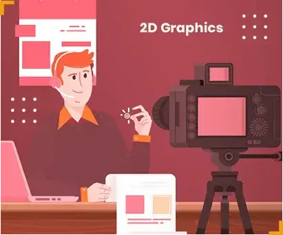 Vibrant and creative 2D graphics showcasing artistic design and visual appeal.