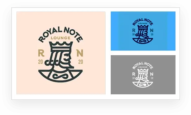 howcasing a logo design that is both creatively crafted and visually appealing.
                                